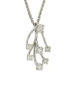 Collana Recarlo Donna in Oro bianco Diamante 0.53 Ct ZQ621/B - ZQ621/B
